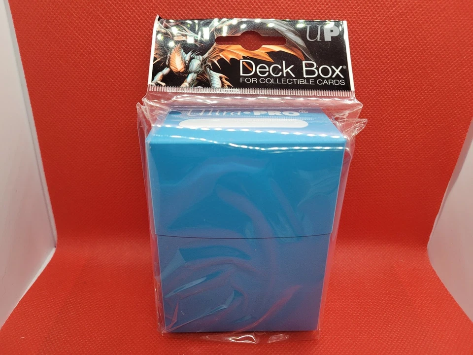 Ultra Pro Deck Box Sky Blue / Light Blue. New. B3G1 Free! - Image 1 of 1