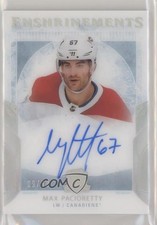 2017-18 Upper Deck The Cup Enshrinements Auto /99 Max Pacioretty #E-MP Auto
