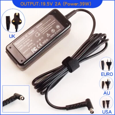 Ac Adapter Charger for Sony Vaio Tap SVT1122X9RW SVT11225CXW Flip PC Laptop - Image 1 of 4