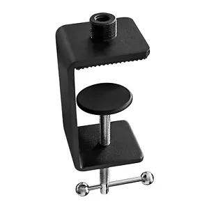 Table Microphone Clamp - Heavy-Duty Desk Mic Metal Clamp Mount with 5/8-27 Ma... - Picture 1 of 7