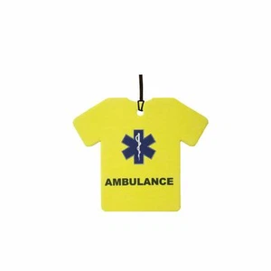 Personalised Ambulance / Paramedic Shirt Car Air Freshener - Picture 1 of 3