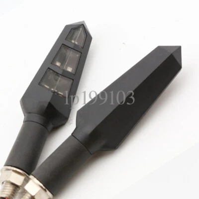 4.5" Mini Plastic LED Turn Signals for Suzuki Gixxer GSX GSXS GSXR 600 750 1000 - Image 1 of 4