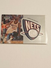 2000-01 Topps Stadium Club Game-Worn Jersey Sherman Douglas - New Jersey Nets