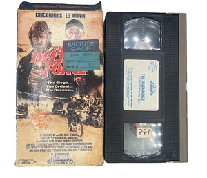 Delta Force, The (1986), VHS Movie, Media Home Ent. (1986), Ex. Rental, Norris - Picture 1 of 4