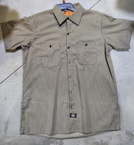 Camisa Dickies manga corta bronceado con botones - Imagen 1 de 1
