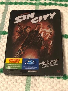 Sin City Steelbook Nuovo Sigillato Fuori Catalogo!!!!!2 Blu Ray 1 Dvd - Foto 1 di 12