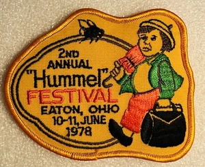 Hummel Festival Patch Eaton Ohio OH 2nd Annual Collector Goebel Figurine 1978 - Bild 1 von 3
