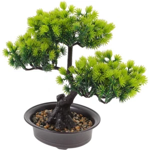 Faux Welcong Pine Tree Artificial Potted Pine Tree Bonsai Decoration for Party - Picture 1 of 12