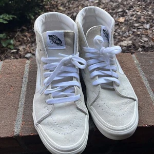 Vans High Tops With DuPont HEIQ Eco Dry ivory Suede Women’s 7 Men’s 5.5 - Bild 1 von 11