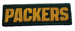 Packers NCAA Football Super Bowl Embroidered Iron on Patch - Picture 1 of 3