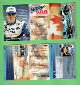 #T326. 1996 INDY 500 MOTOR RACING   CARD  PROMOTIONAL SHEET - Picture 1 of 1