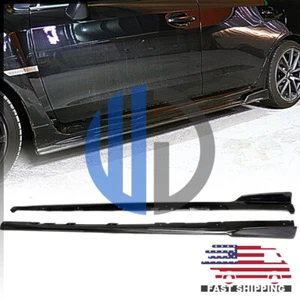 Faldones laterales de fibra de carbono para 2015 2016 2017 2018 2019 2020 2021 Subaru WRX CS II - Imagen 1 de 4