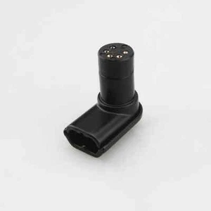 Connecteur femelle DIN 5 broches angle droit pour câble de bras de lecture audio vinyle phono PME - Photo 1/8