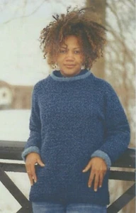 Crochet Guild of America Pattern CGOA-007 Casual Weekend Sweater 40"-50" - Picture 1 of 3