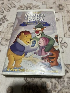 Disney's Winnie the Pooh Seasons of Giving (VHS) Christmas Holiday Movie - Bild 1 von 2