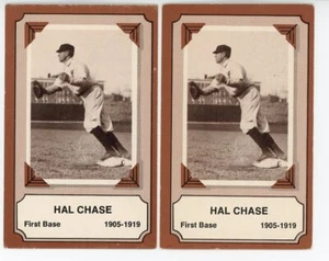 x2) 1974 Fleer #22 Hal Chase Pioneers excelente estado - Imagen 1 de 2