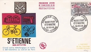 FRANCE 1960 FDC MUSEE D'ART ET D'INDUSTRIE YT 1243 - Imagen 1 de 1