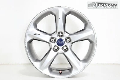 Llanta Ford Fusion 2013-2016 18X8J ET55 y tapa central y sensor TPMS OEM Foto 1 de 4