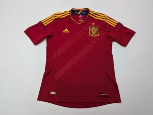 Camiseta de fútbol local Adidas España Euro 2012 para hombre M roja amarilla  - Imagen 1 de 11