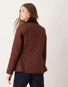 NWT Classic BARBOUR UK “Annandale” Aje Style Quilted jacket * size 10 - Picture 1 of 11