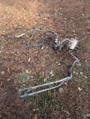 1992-1995 Honda Civic EG Power Steering Pump All Lines Reservoir *TESTED* - Image 1 of 4