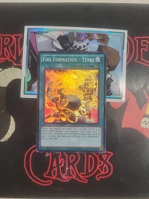 Yu-Gi-Oh TCG The Secret Forces "Fire Formation - Tenki" 1st Edition SUPER NM  - Image 1 of 2