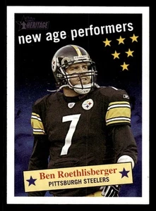 2006 Topps Heritage #NAP12 Ben Roethlisberger New Age Performers STEELERS - Picture 1 of 2