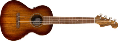 Fender Rincon Tenor Ukulele, Walnut Fingerboard, Aged Cognac Burst - Image 1 of 4