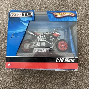 Hot Wheels X-BLADE ( RED ) MOTO Motorcycle Bike 1:18 - Picture 1 of 3