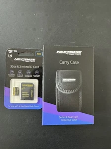 NEXTBASE CARRY CASE & 32GB U3 MICRO SD CARD, BLACK - Picture 1 of 4