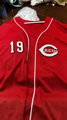 Joey Votto Cincinnati Reds Men's Alternate Red Jersey w/ Team Patch - Image 1 of 4