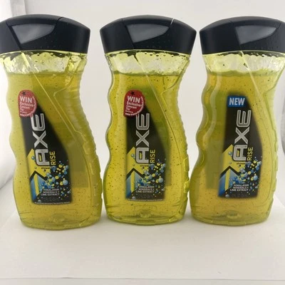 3) Gel de ducha Axe Rise minerales del Himalaya extracto de cal 12 oz DESCONTINUADO Foto 1 de 4