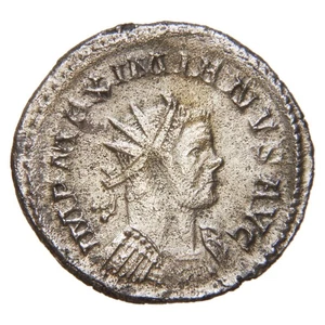 IMPERIO ROMANO - 290-294 AE Antoniniano - Maximiano - Pax sosteniendo la victoria - Imagen 1 de 2