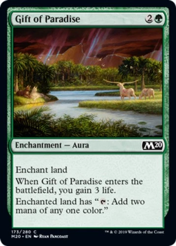 x1 Gift of Paradise - Core Set 2020 (M20) - NM - MTG - Image 1 of 1