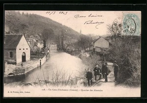CPA Aubusson, Quartier des Abattoirs 1905 - Picture 1 of 2