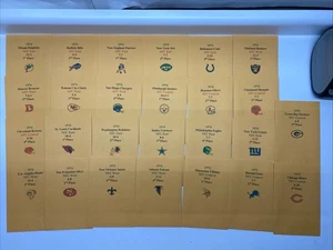 1974 Strat-O-Matic Football LARGE Printed Storage Envelopes - Picture 1 of 3