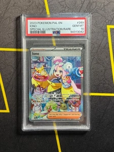 Iono 269/193 Special Illustration Rare Pokemon TCG Paldea Evolved PSA 10 GEM MT - Picture 1 of 2