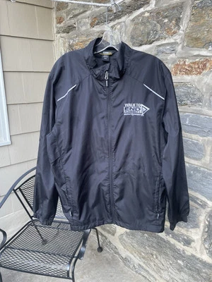 Cortavientos Walk To End Alzheimer’s negra de Core365 de NorthEnd mediana para hombre Foto 1 de 4