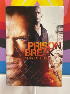 Prison Break the Complete Third (3rd) Season (DVD, 2009, 4-Disc Set) - Picture 1 of 2