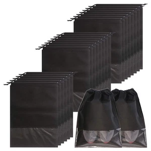 24 PIEZAS Bolsas para Zapatos de Viaje No Tejidas con Cuerda para Hombres y Mujeres Zapatos Grandes Tienda... - Imagen 1 de 8