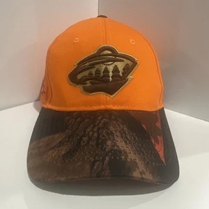 Minnesota Wild On X Hunt Pheasants Forever Blaze Orange Hat New With Tag - Picture 1 of 10