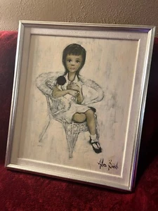 Pintura al óleo de Allen Brent alias Wade Reynolds - Imagen 1 de 9