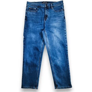 Calvin Klein Womens Jeans Vintage High Rise Ankle Stretch Straight Leg Sz 10 - Picture 1 of 7