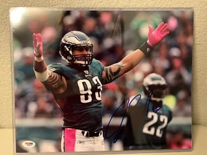 Jason Babin Signed Philadelphia Eagles 11x14 PSA/DNA - Picture 1 of 5