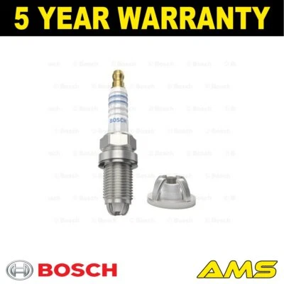 Fits Vauxhall Astra 2000-2009 Vectra 2000-2008 Meriva 2003-2010 Spark Plug Bosch - Image 1 of 4