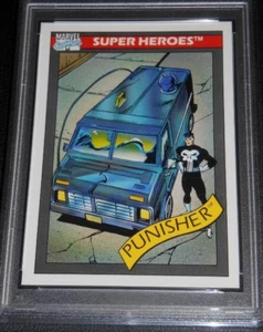 1990 Marvel Universe #44 ¡Tarjeta de furgoneta de batalla de Castigador! COMO NUEVO - ¡SIN DEFECTOS! - Imagen 1 de 2