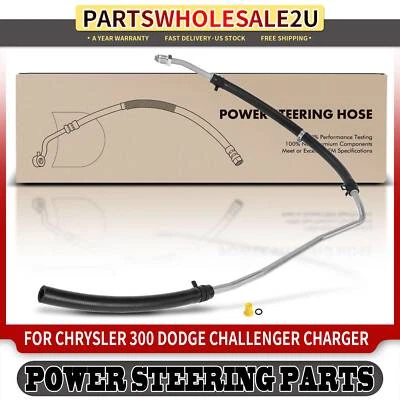 Power Steering Return Line Hose for Dodge Challenger Charger Chrysler From Gear - Image 1 of 4