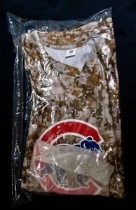 CHICAGO CUBS-Memorial Day Promo 5/26/2019 Camo Shirt~Size XL~New In Sealed Bag - Picture 1 of 2