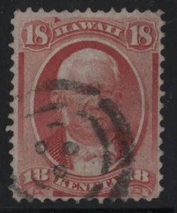 #34 Hawaii United States used fancy cancel - Picture 1 of 2