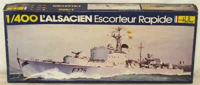 Heller #1082 L'Alsacien Esescoreur Rapide масштаб 1:400 открытая коробка - новый из старых запасов - Изображение 1 из 4